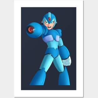 Megaman X Posters and Art